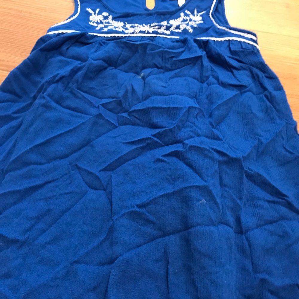 Blue dress